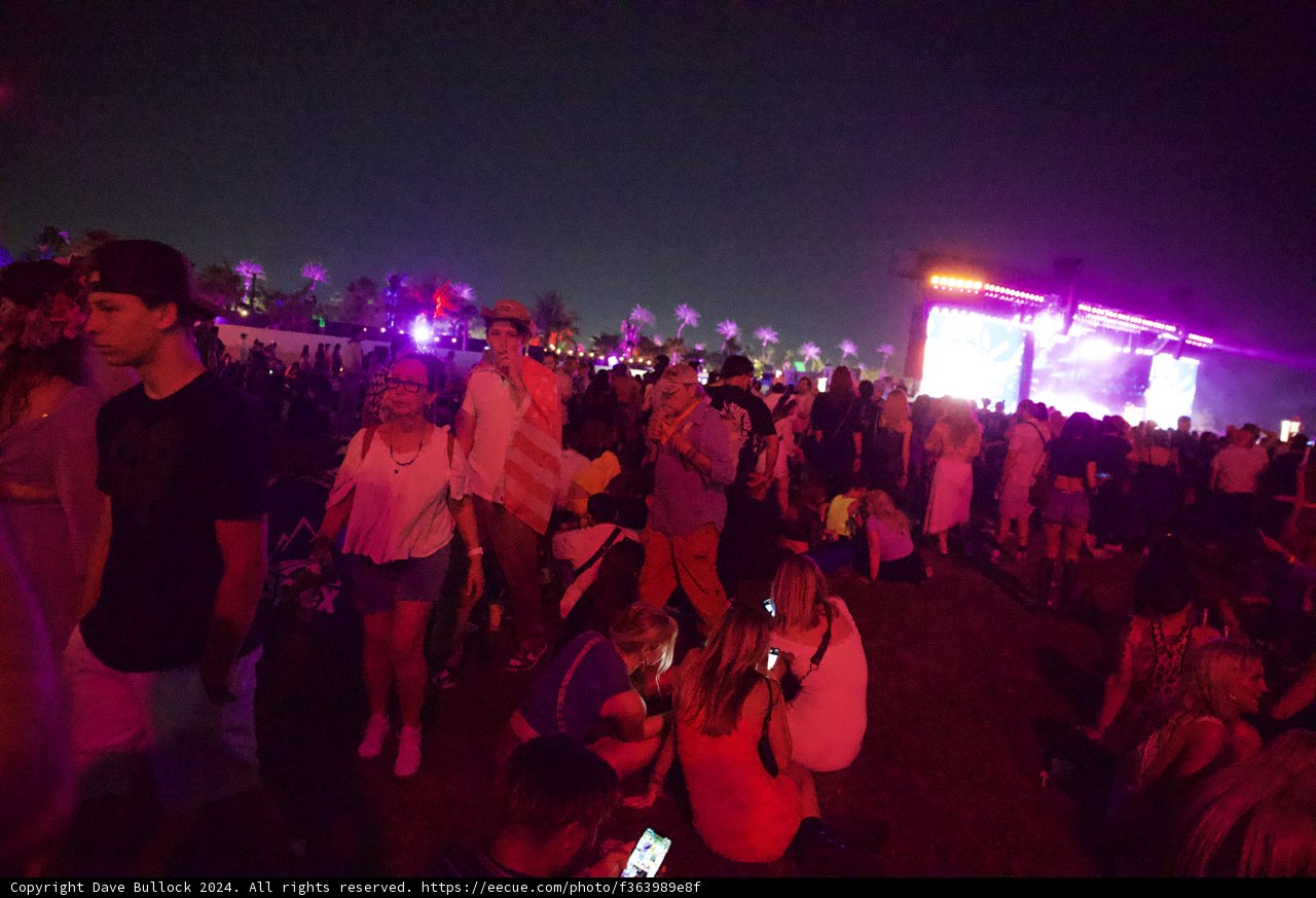 A Vibrant Night at Coachella 2024: Capturing the Festival's Pulse