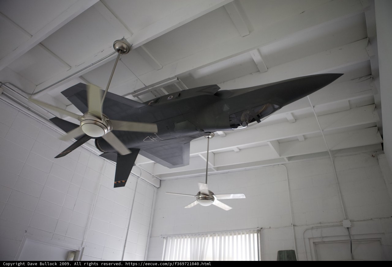 Airplane Suspension in a Room