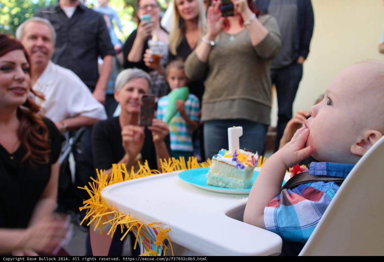 Baby's First Birthday Cake