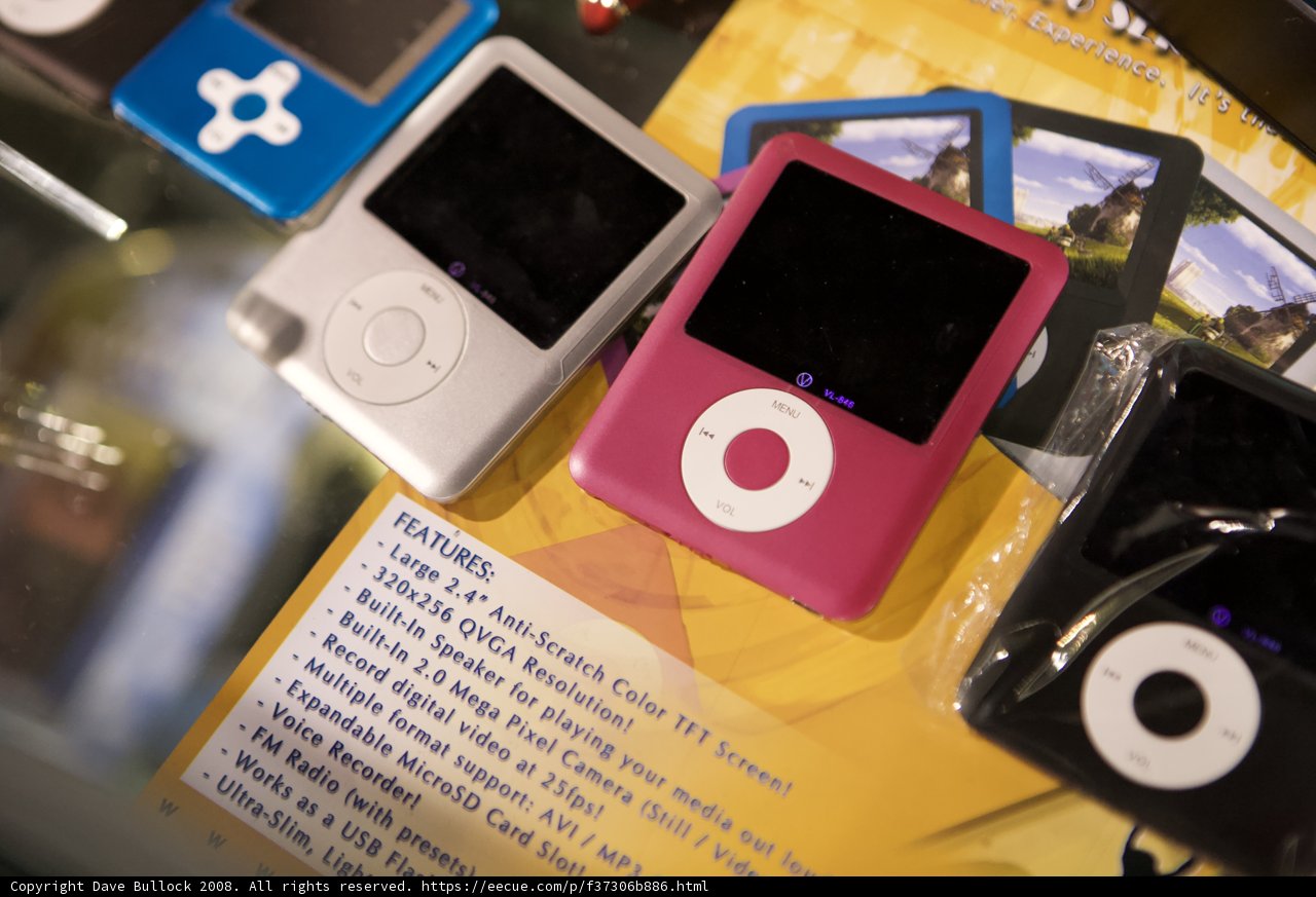 A Table Full of iPods
