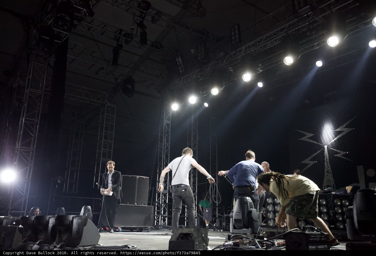 Concert Performance Under the Spotlight