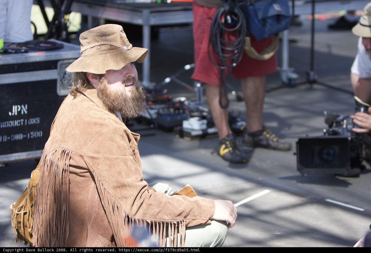 The Bearded Hat Man Takes the Coachella Stage