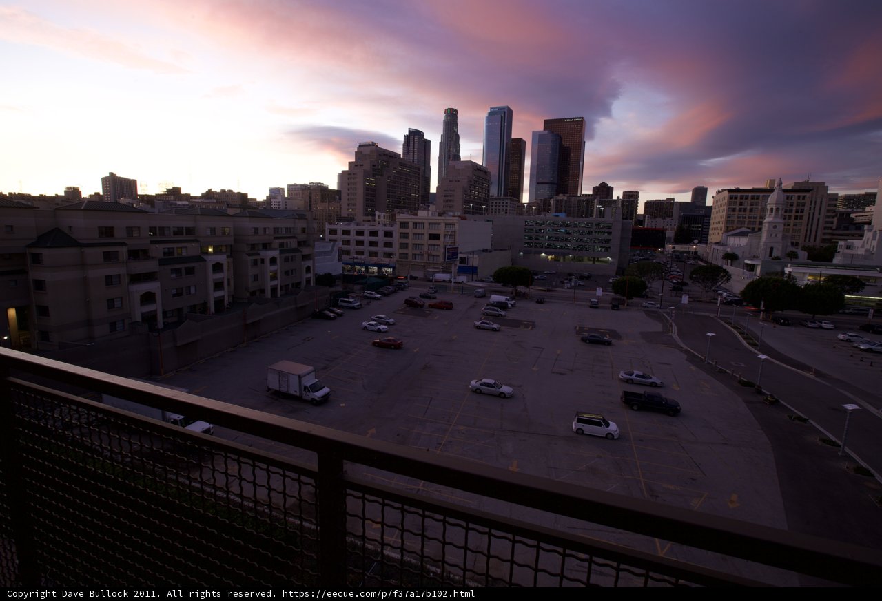 An Aerial View of the Metropolis Parking Lot