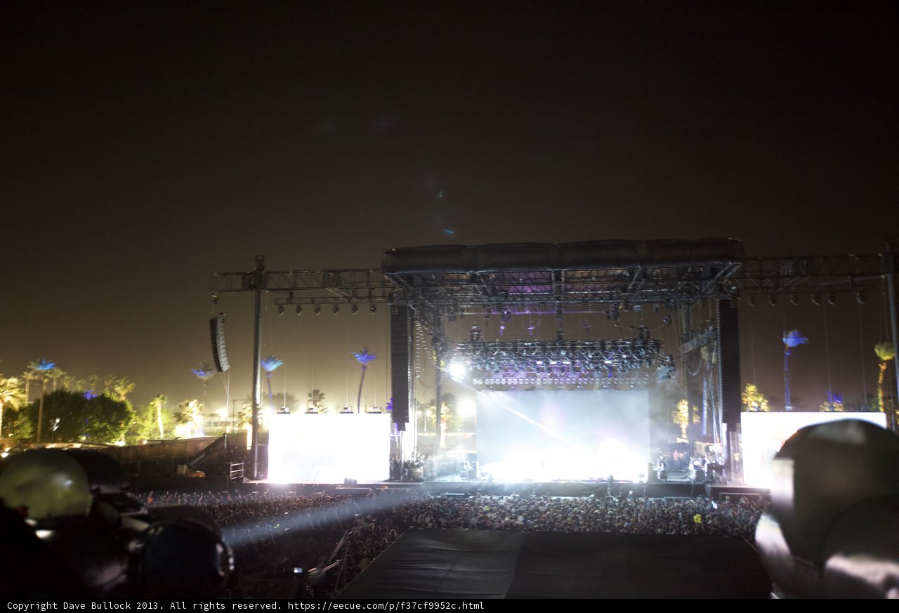 Rocking the Coachella Stage