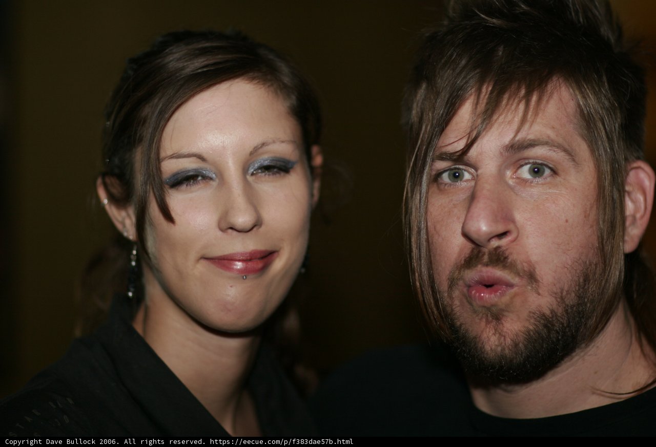 Artistic Portrait of Brian and his Female Companion