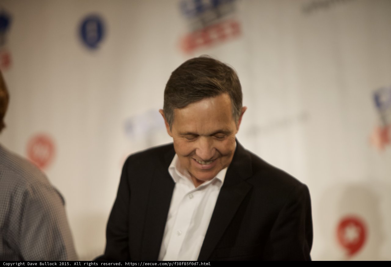 Dennis Kucinich's Confident Smile