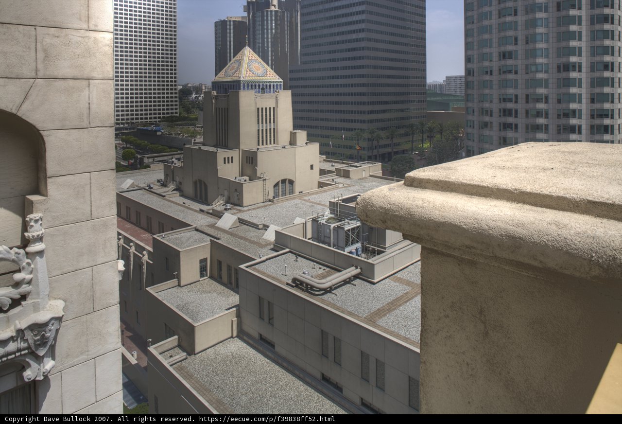 Los Angeles Library from the Hilton