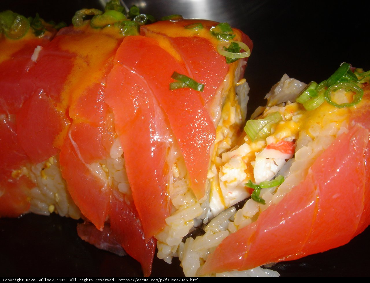Cheesy Tomato Sushi Delight