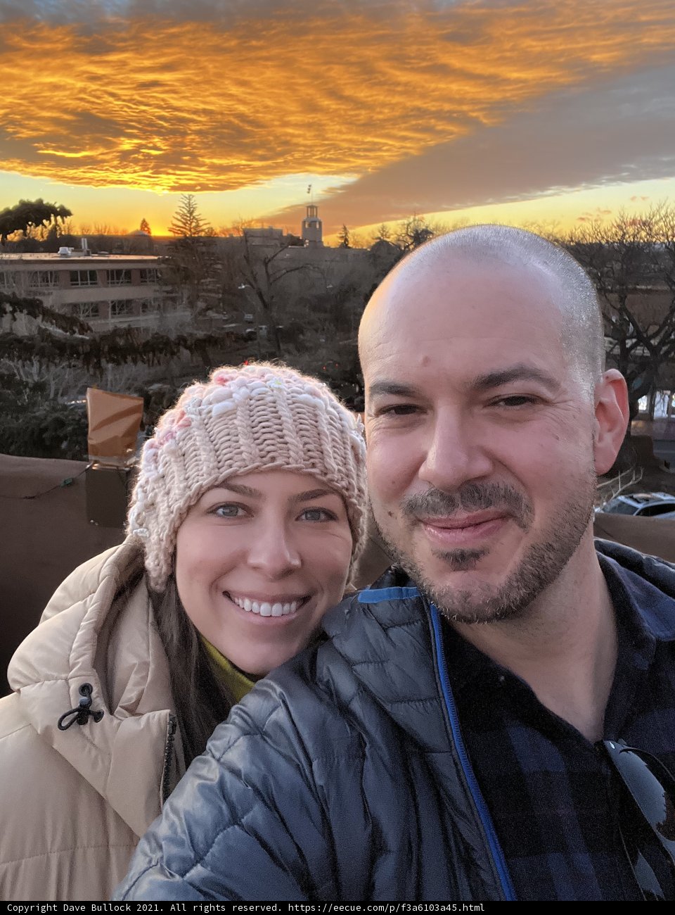 Sunset Selfie in Santa Fe