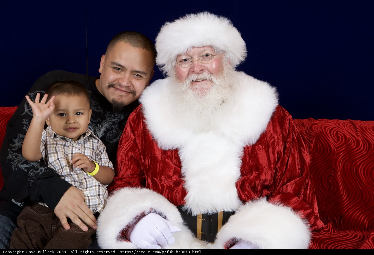 A Special Moment with Santa Claus