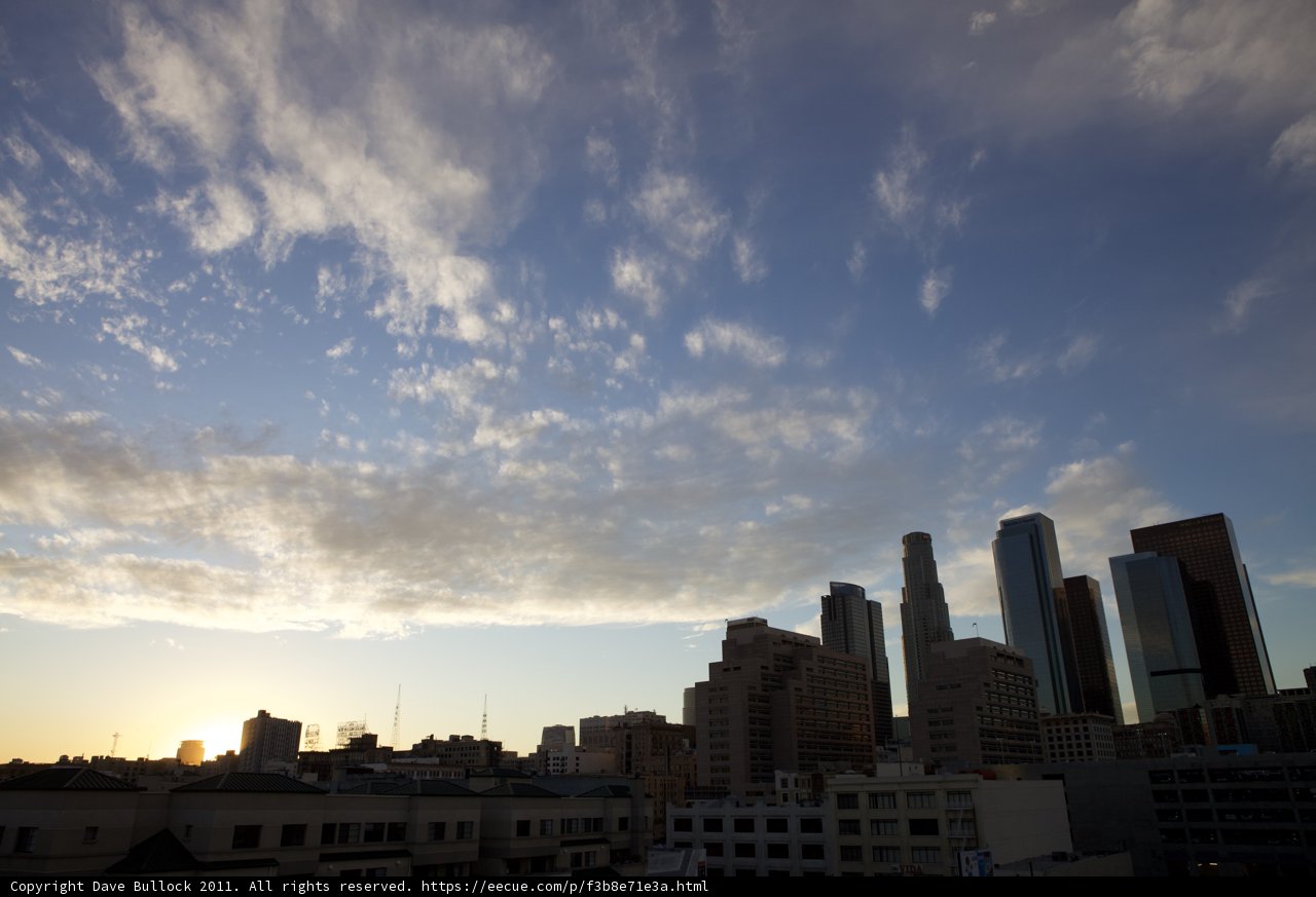 Sunset Cityscape