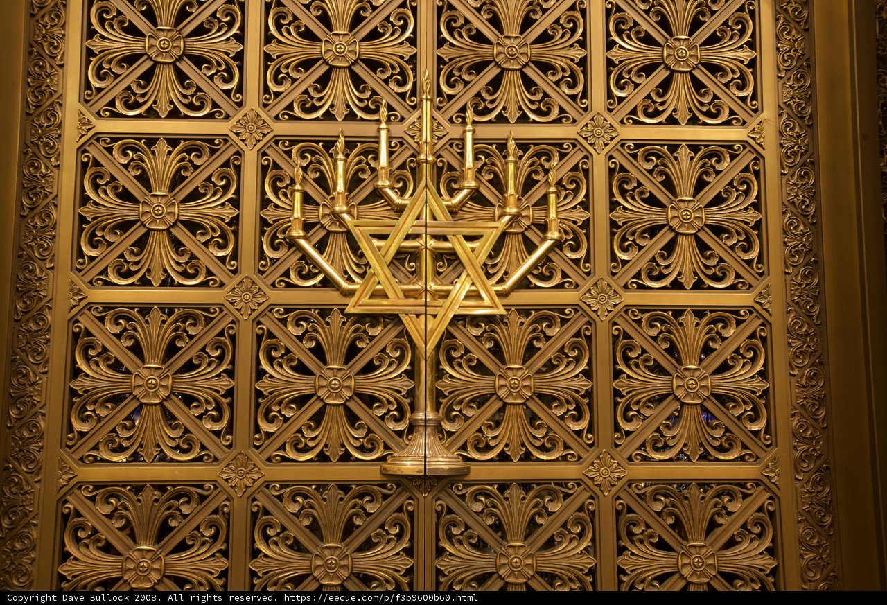 The Golden Menorah of Wilshire Temple