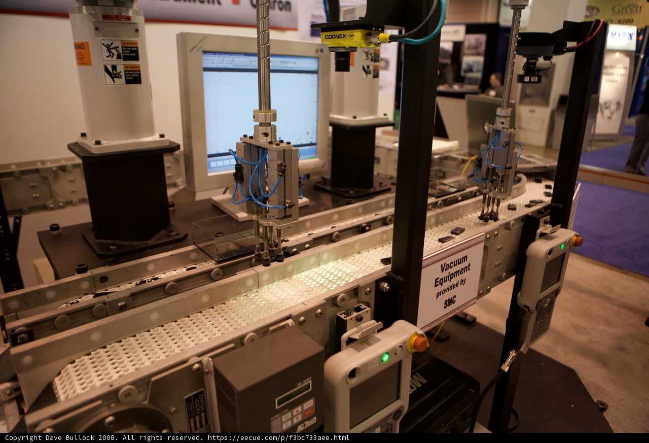 Cutting-Edge Computerized Machine at Robot Automation Show
