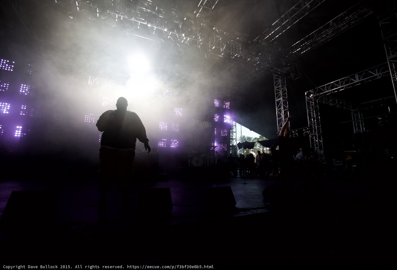Killer Mike Backlit Silhouette