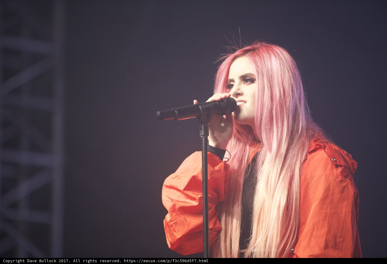 Pink-haired Performer