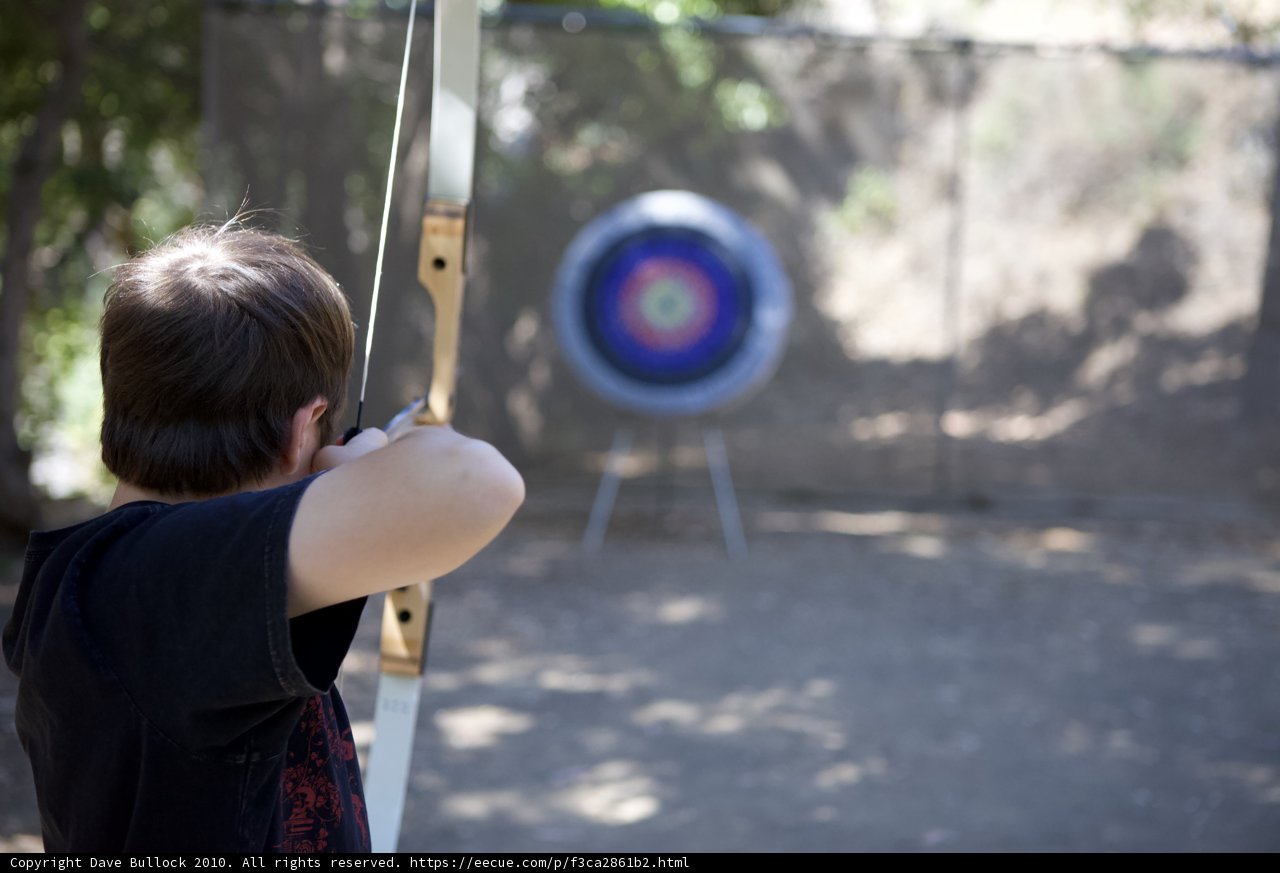 Taking aim with archery