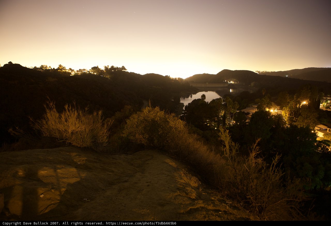 City Lights from the Hilltop