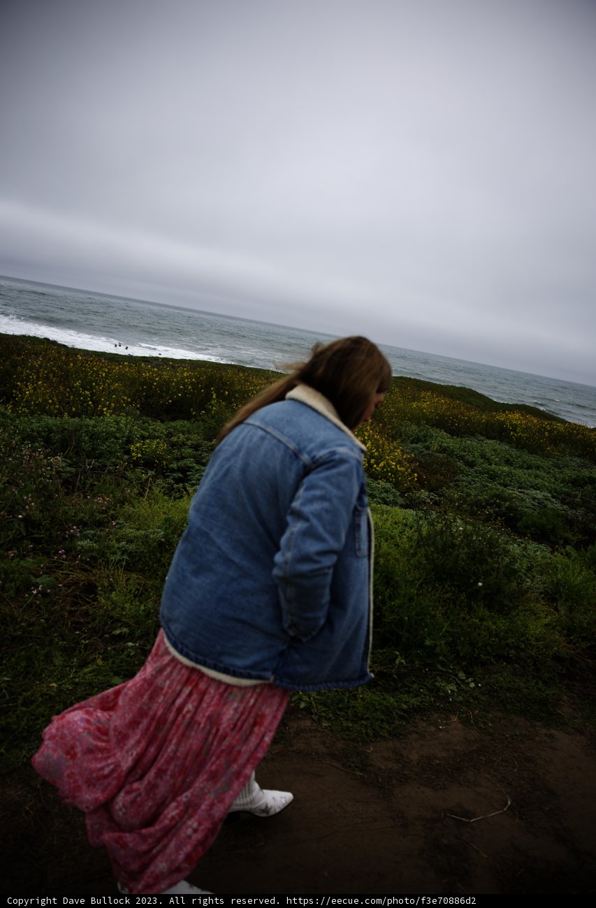 A Breezy Day by the Secret Beach