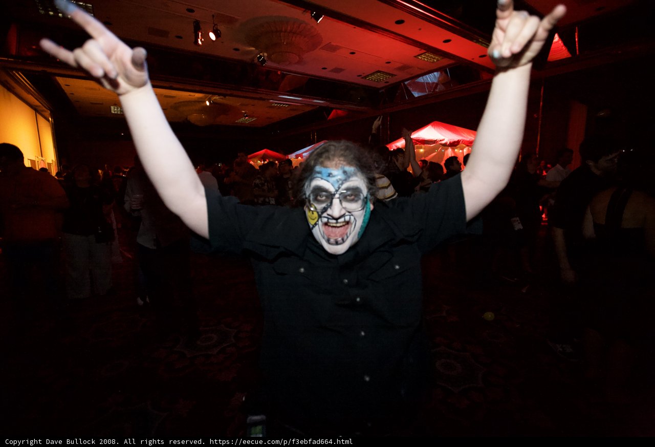 Masked Man at the Urban Nightclub