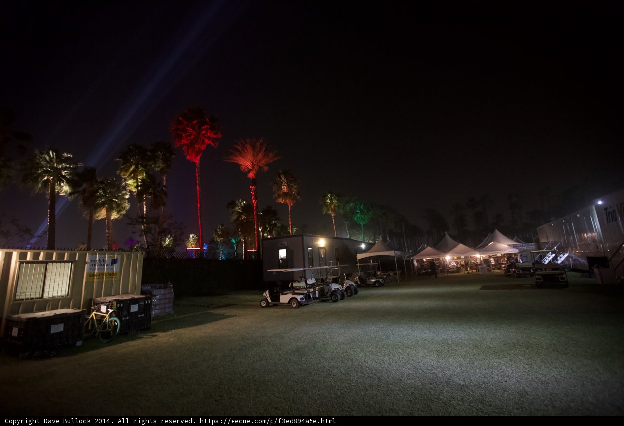 Nightfall at Coachella