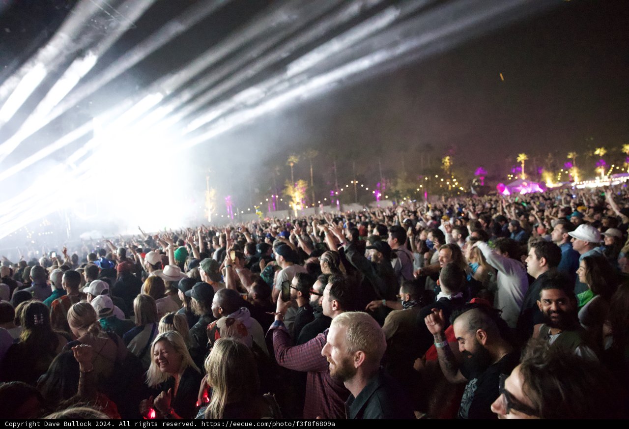 Electric Night: Coachella 2024 WK2 Under the Lights