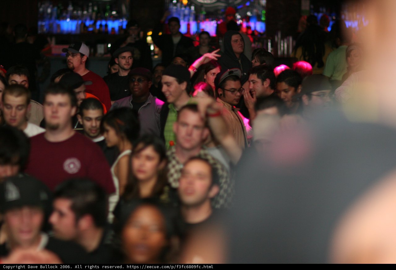 Bass Rush 4-Year Nightclub Crowd
