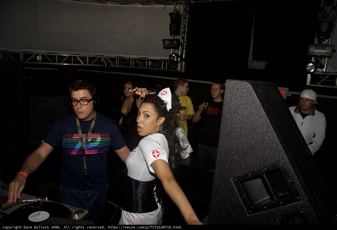 Nurse Entertainer Takes Over the Turntable