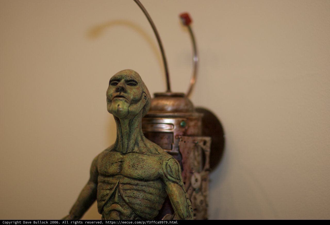 The Bronze Man with a Green Face