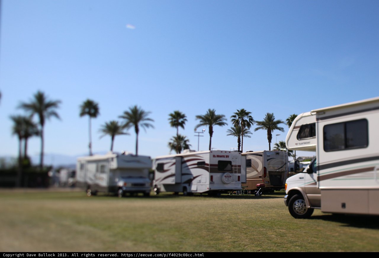 A Gathering of Motor Homes