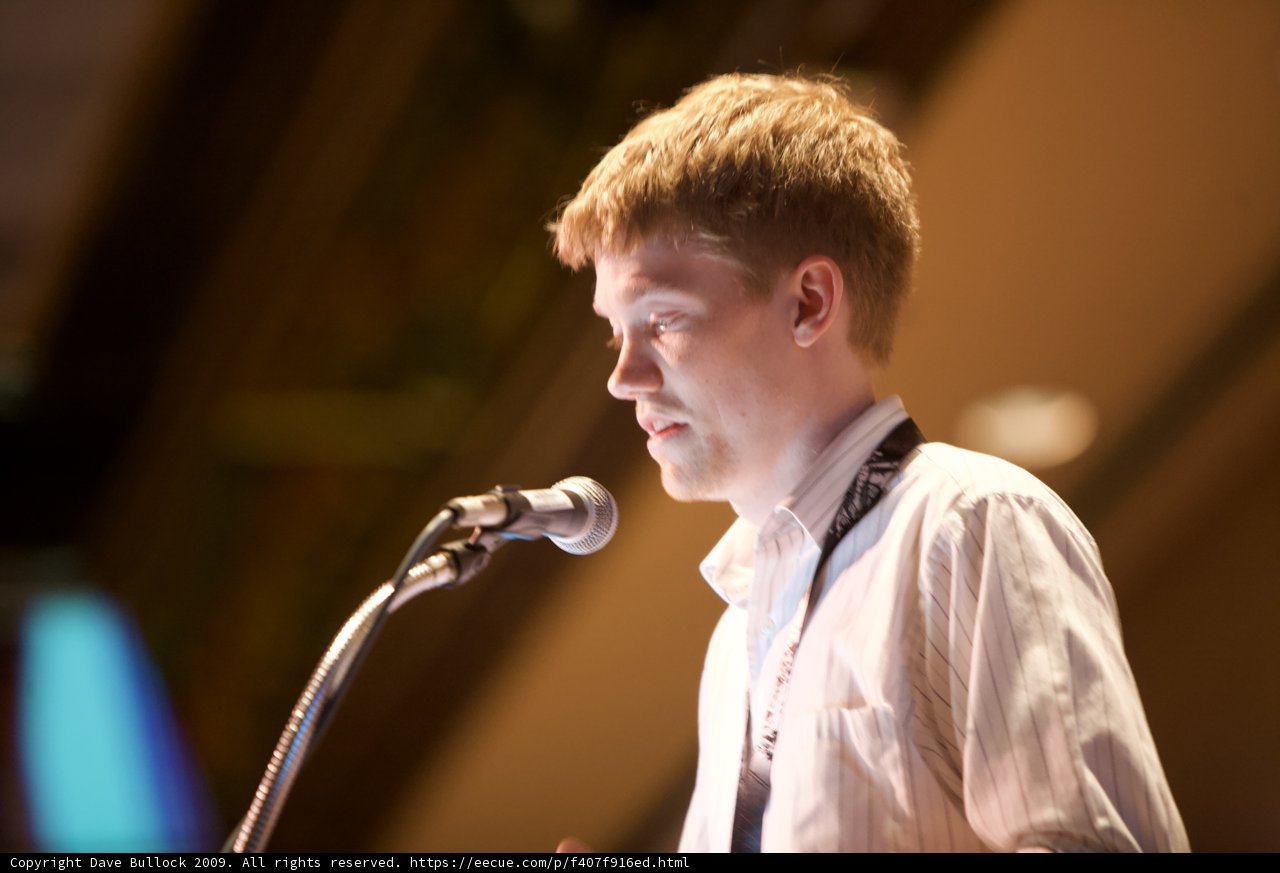 Solo Guitarist Serenades the Crowd