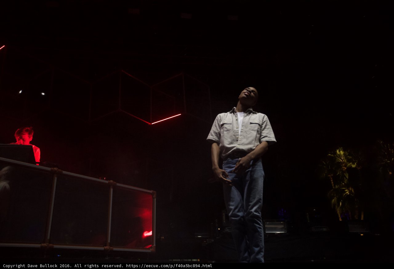 Solo Performance Under Red Light