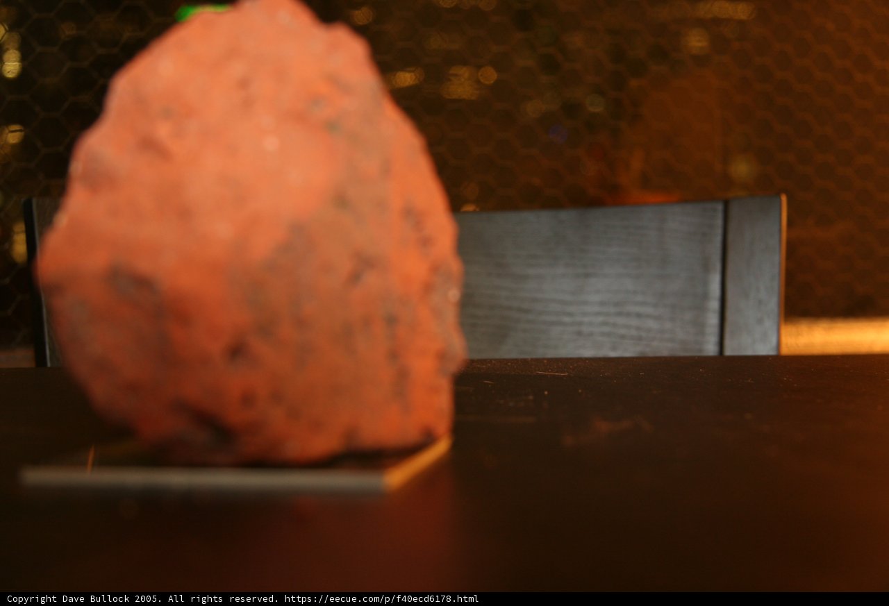 Rock on Wood