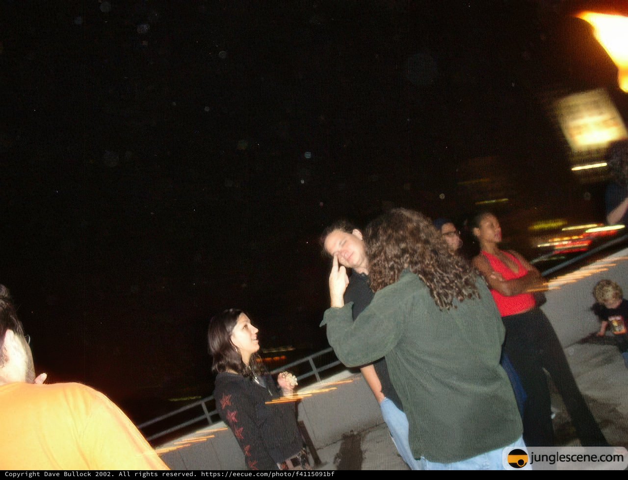 Nighttime Fire Gathering