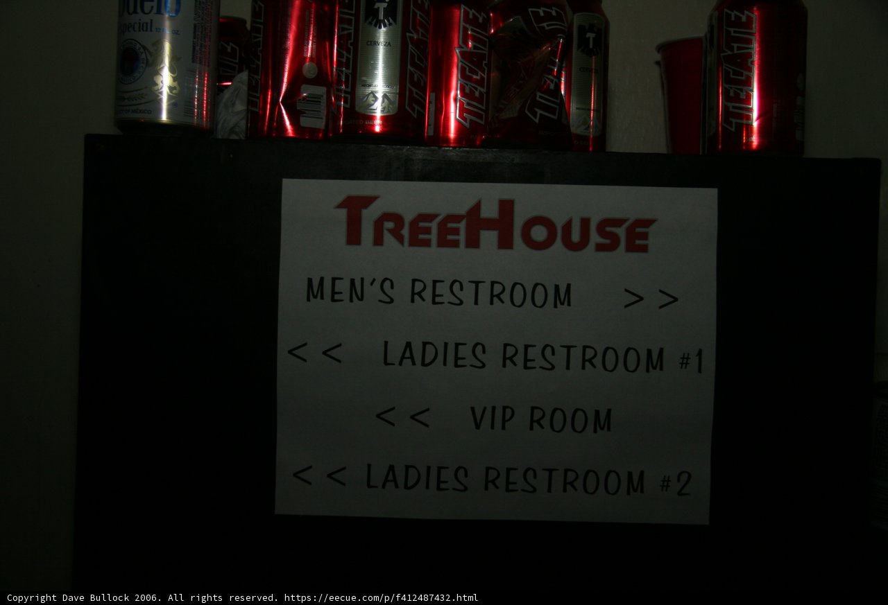 The Tree House Men's Restroom