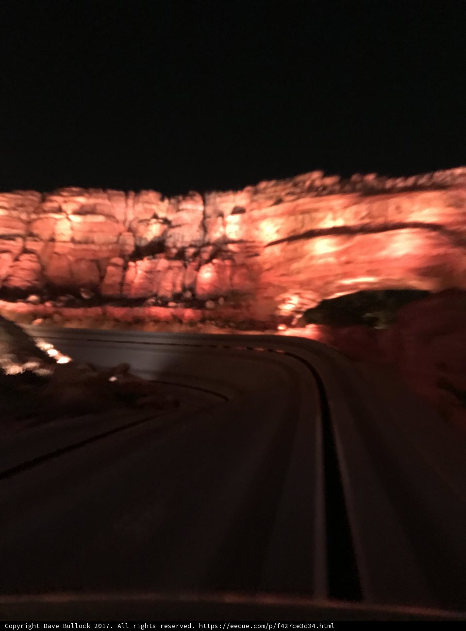 Night Drive on the Freeway