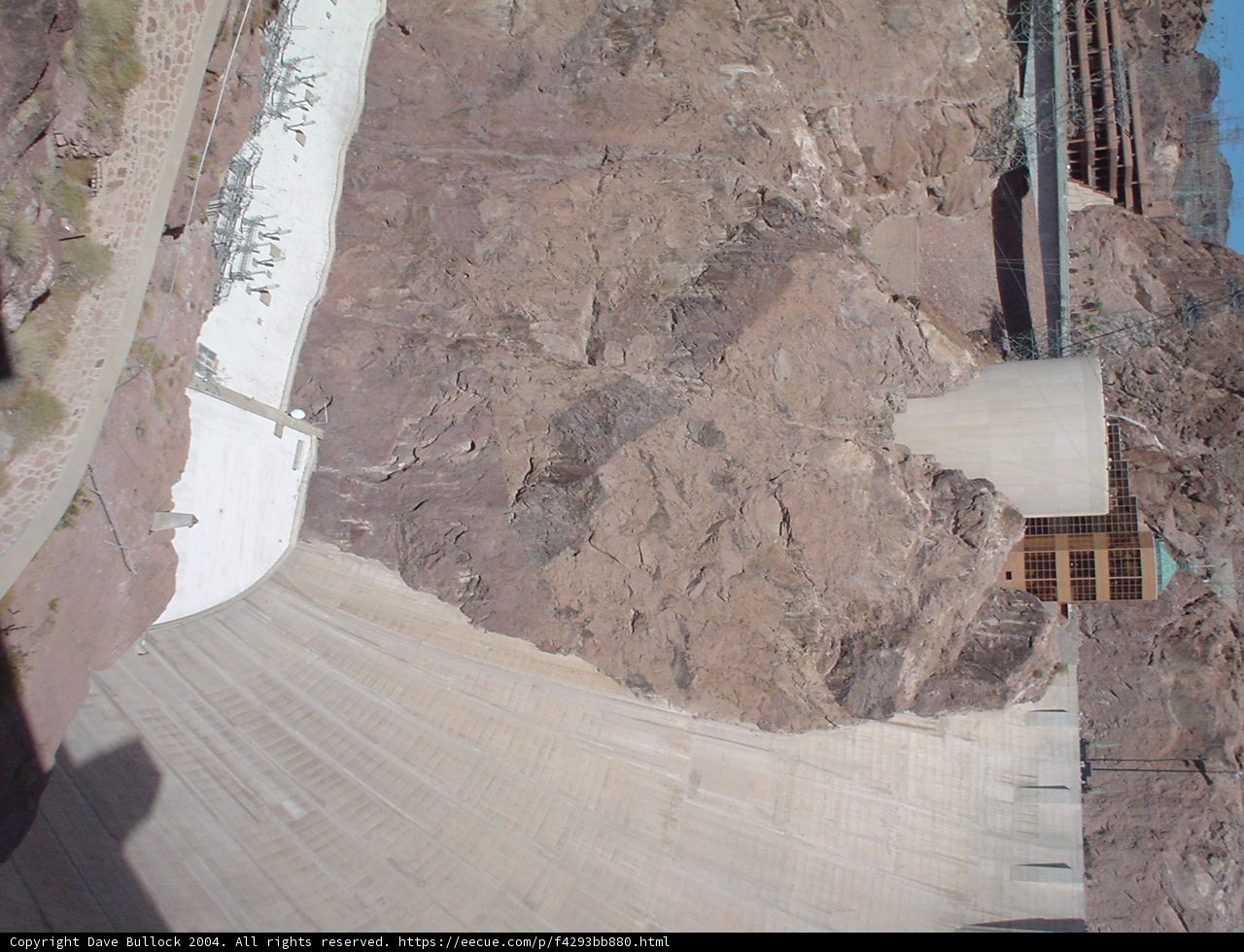 Majestic Hoover Dam at the Heart of Arizona's Landscape