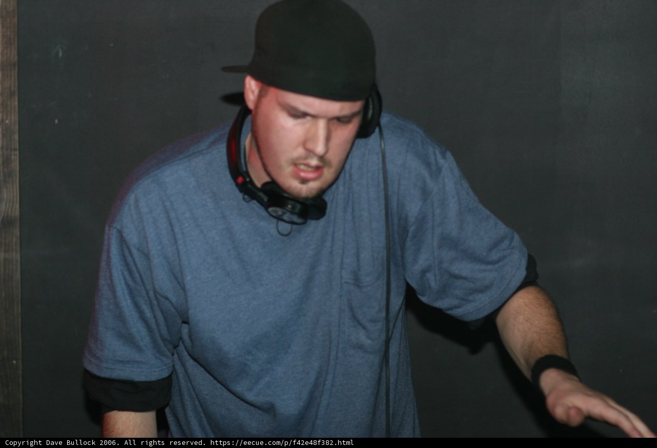 The DJ in the Blue Shirt