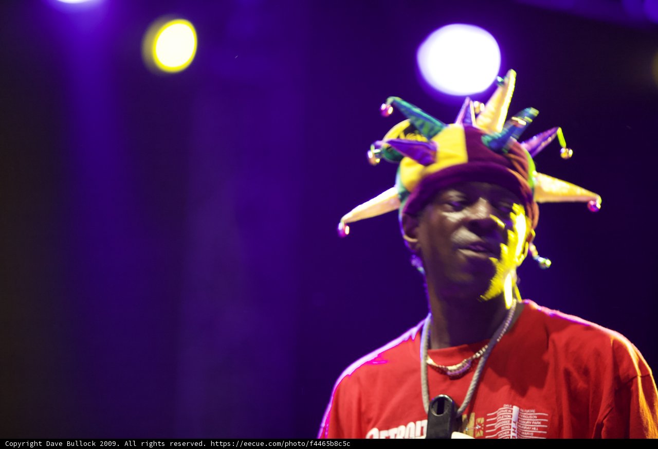 Flavor Flav's Clowning Around on Stage