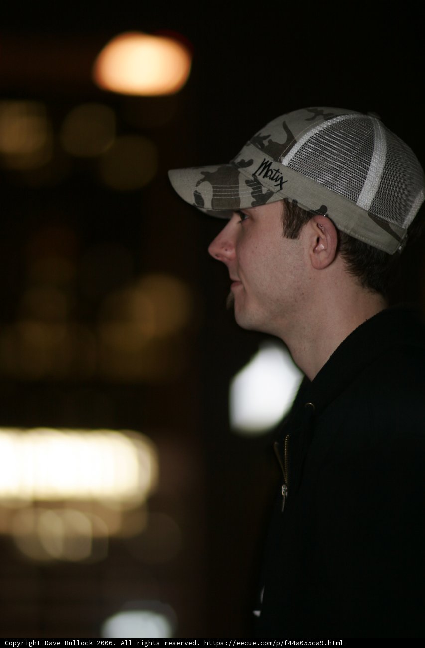 Stylish Man in His Baseball Cap