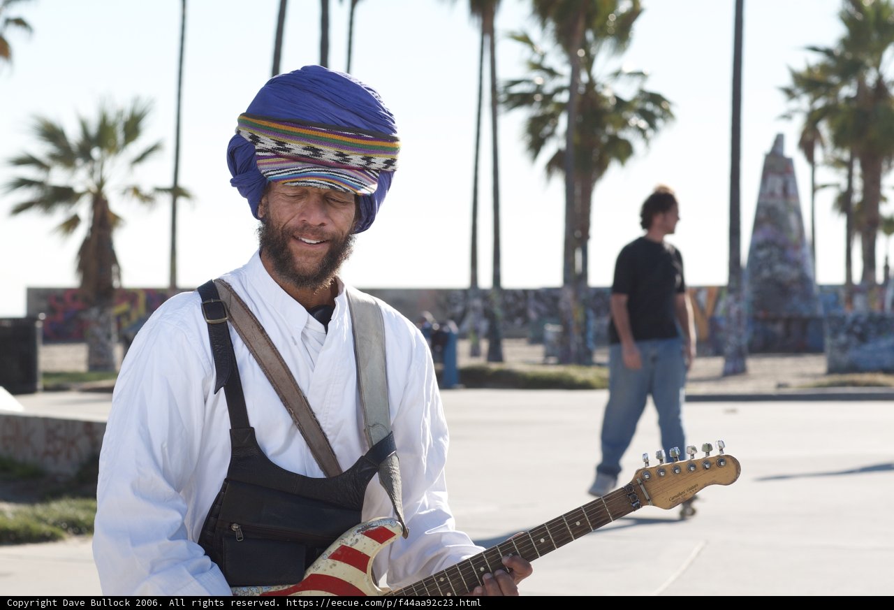 Turbaned Guitarist