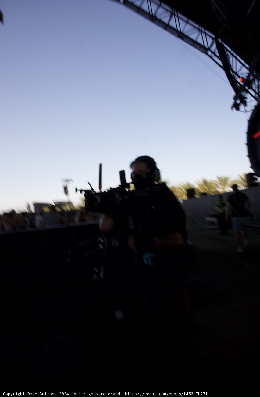 Shadows and Silhouettes: Capturing Coachella 2024