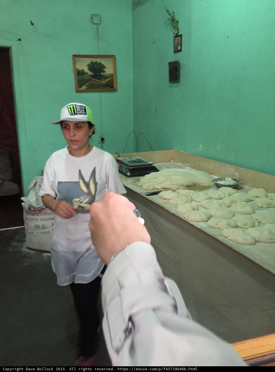 Georgian Baker at Work