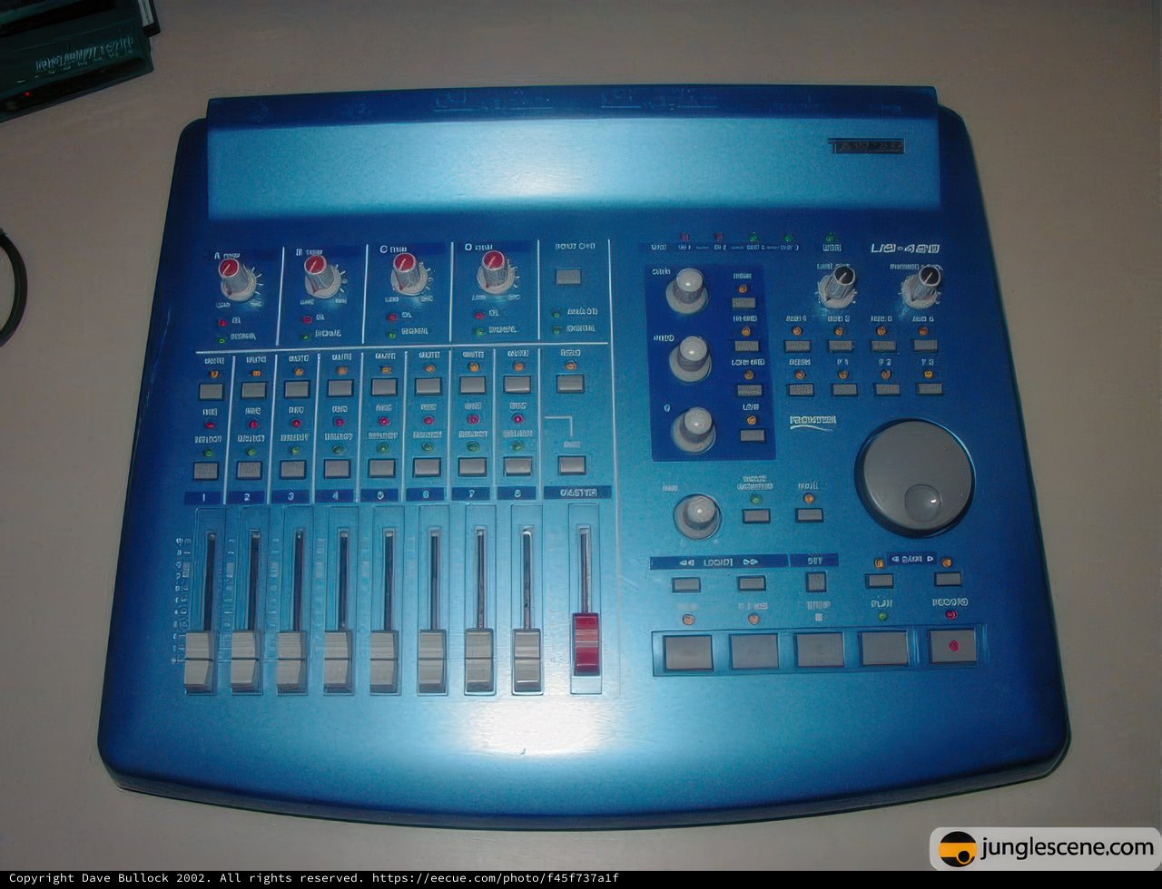 Professional Grade Blue Mixer with Multiple Functions