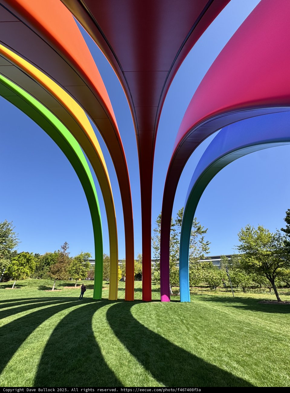 Rainbow Arches at Apple Park