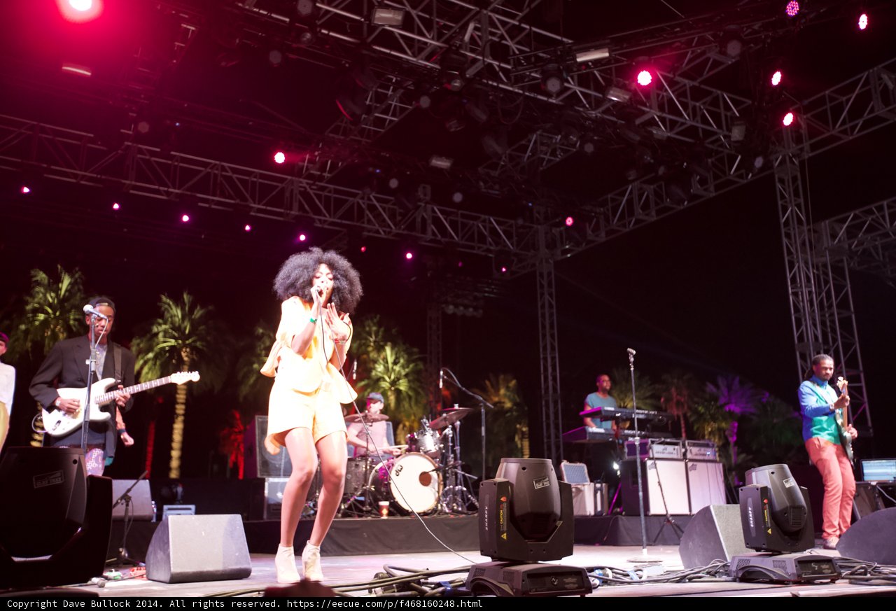 Solange Rocks the Stage at Coachella 2014