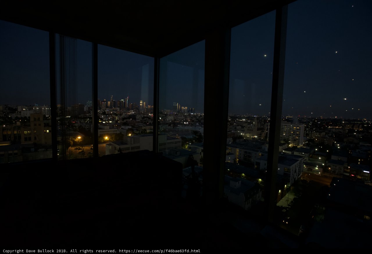 A Nighttime View of the Urban Metropolis