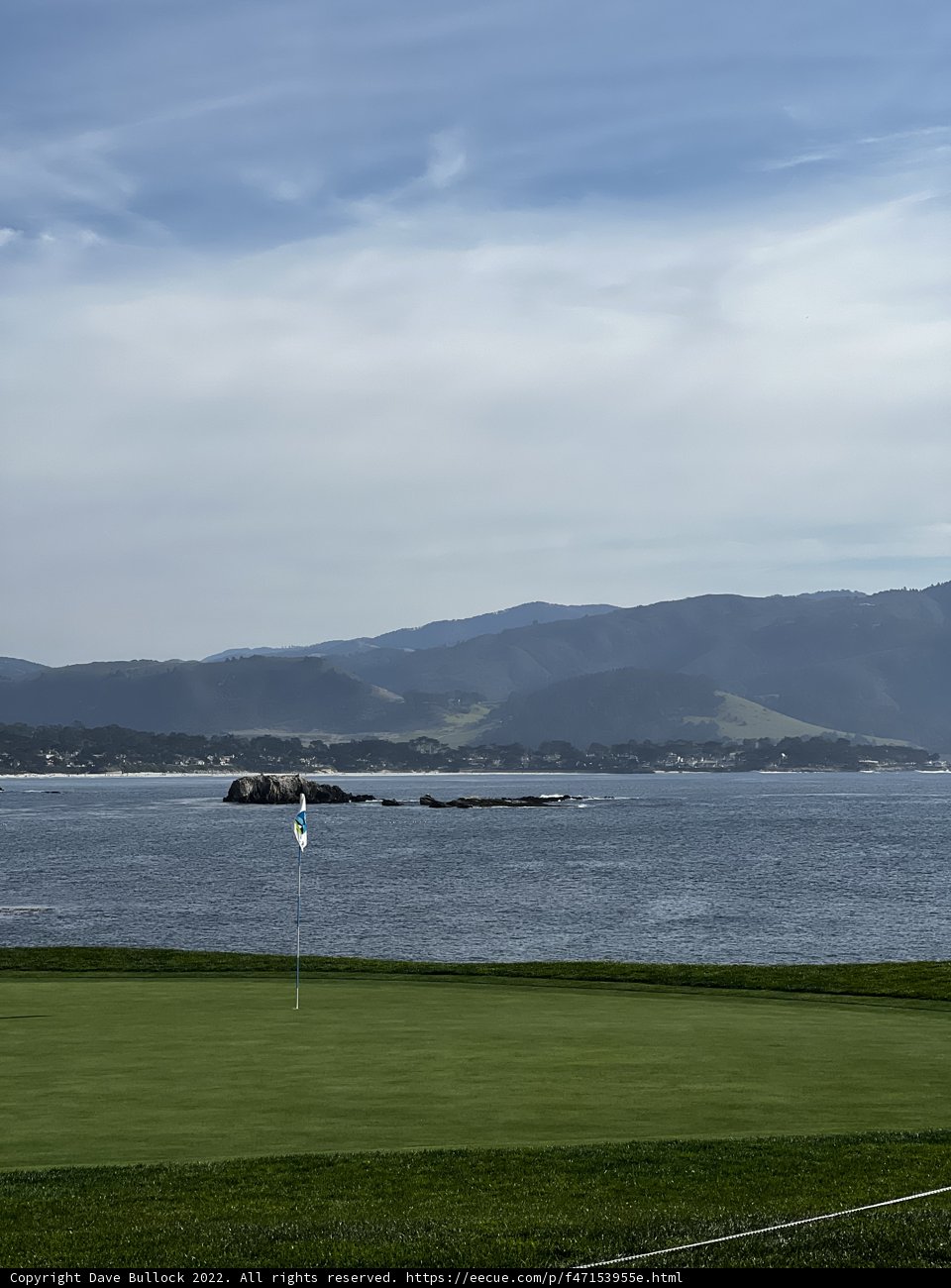 A Serene View of the Pebble Beach Golf Course