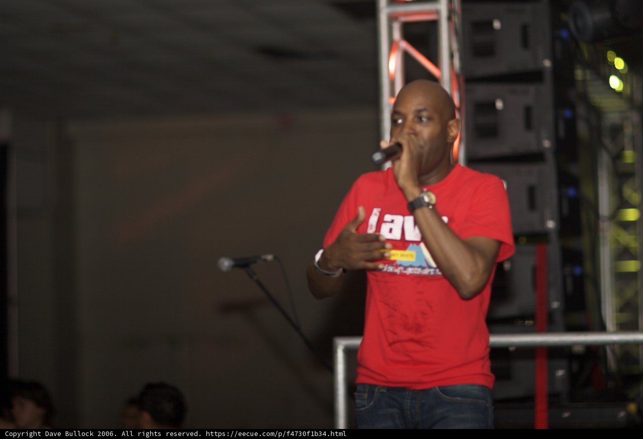 MC Q Takes Over the Stage