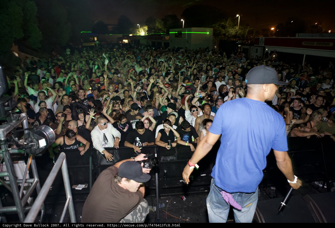 Crowd Goes Wild at EDC Nightclub Performance