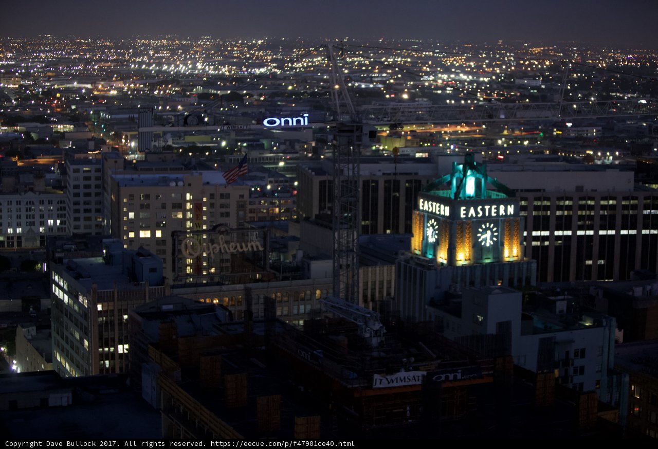 Illuminated Metropolis at Night